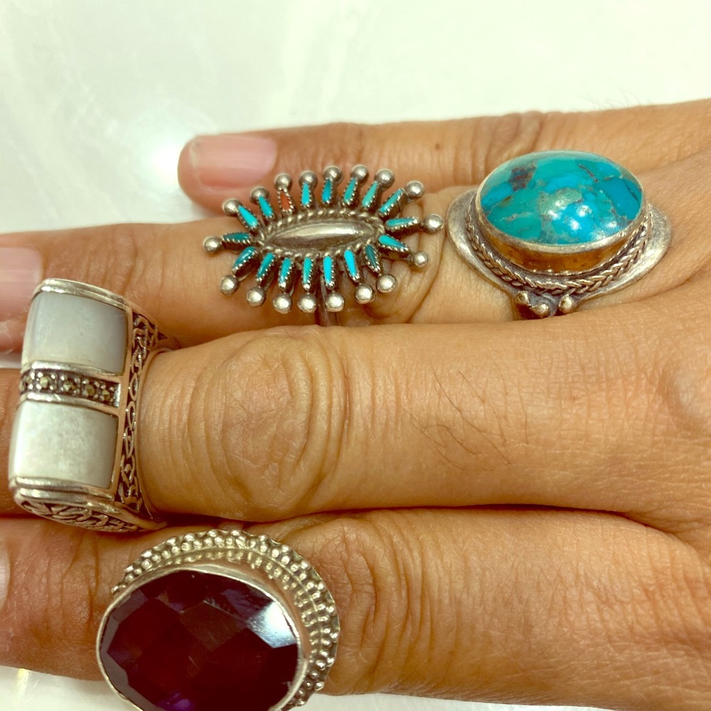 SOLD!!!!!! These rings sold but this post does not allow me to DELETE it.